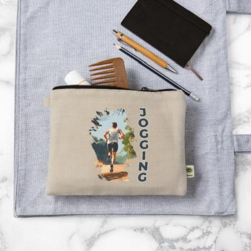 Jogging Vibes - Hemp Carry All Pouch
