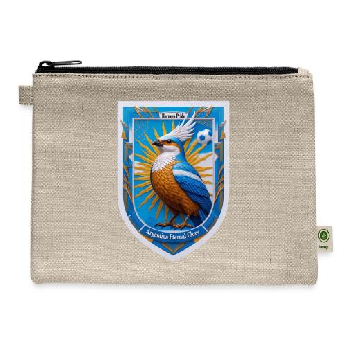 Argentina Hornero Pride T Shirt, Football Gift - Hemp Carry All Pouch