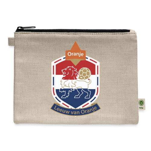 Netherlands Lion Crest T-Shirt, Dutch Badge Gift - Hemp Carry All Pouch