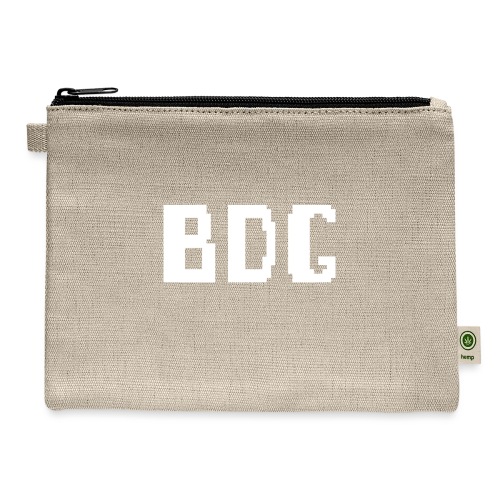 BDG 8-Bit Design White - Hemp Carry All Pouch
