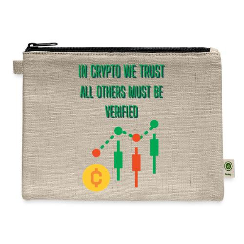Sarcastic Bitcoin Investor T-shirt - Hemp Carry All Pouch