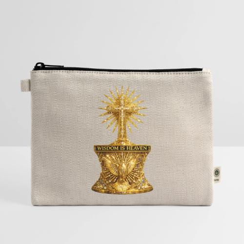 Wisdom is Heaven - Hemp Carry All Pouch