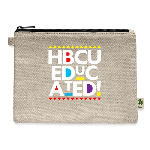 HBCU EDUCATED - Hemp Carry All Pouch
