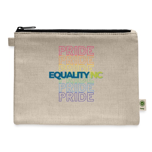 Pride in Equality June 2022 Shirt Design 1 2 - Hemp Carry All Pouch