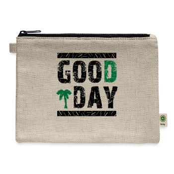 good day - Hemp Carry All Pouch - natural - Front
