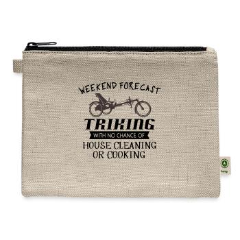 Weekend Kids Forecast - Hemp Carry All Pouch - natural - Front