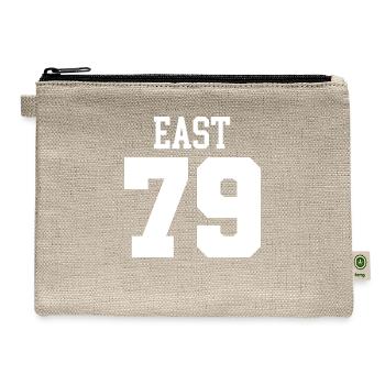 Dallas Tinker Front Back Print Friday Night Lights - Hemp Carry All Pouch - natural - Front