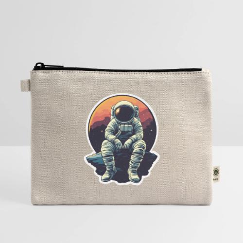 Astronaut in the Void - Hemp Carry All Pouch