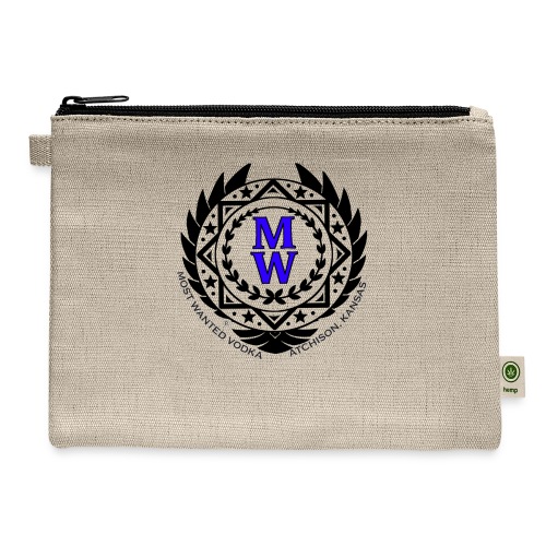 The Most Wanted Crest - Hemp Carry All Pouch