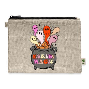 MAKING MAGIC png - Hemp Carry All Pouch - natural - Front
