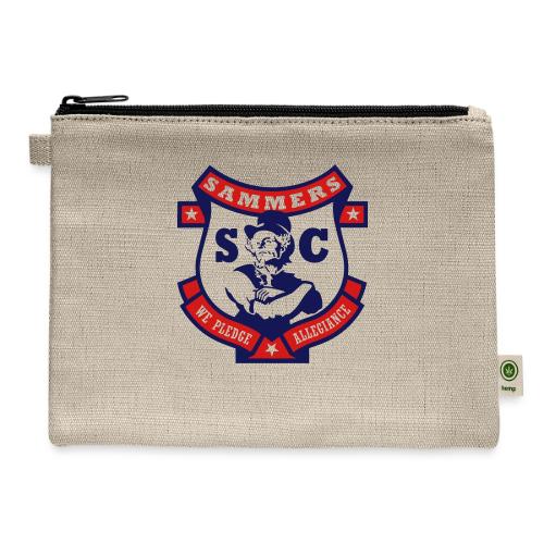 Sammers Logo EPS White - Hemp Carry All Pouch
