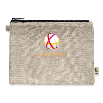 Light Of The World - Hemp Carry All Pouch - natural - Front