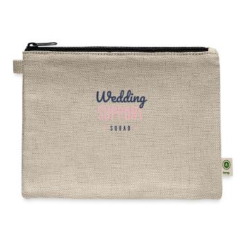 Wedding support squad - Hemp Carry All Pouch - natural - Front