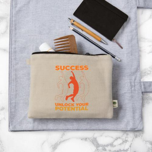 Unlock Success - Hemp Carry All Pouch