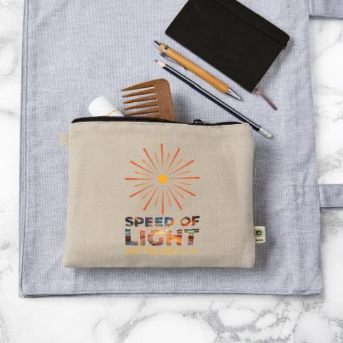 Speed of light - Hemp Carry All Pouch