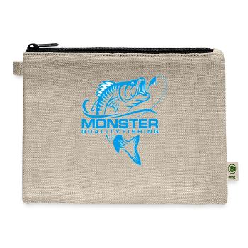 Monster - Hemp Carry All Pouch - natural - Front