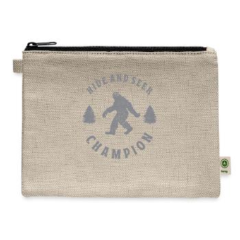 Hide and seek world champion - Hemp Carry All Pouch - natural - Front