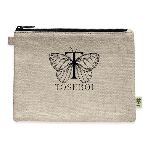 Toshbutterfly - Hemp Carry All Pouch