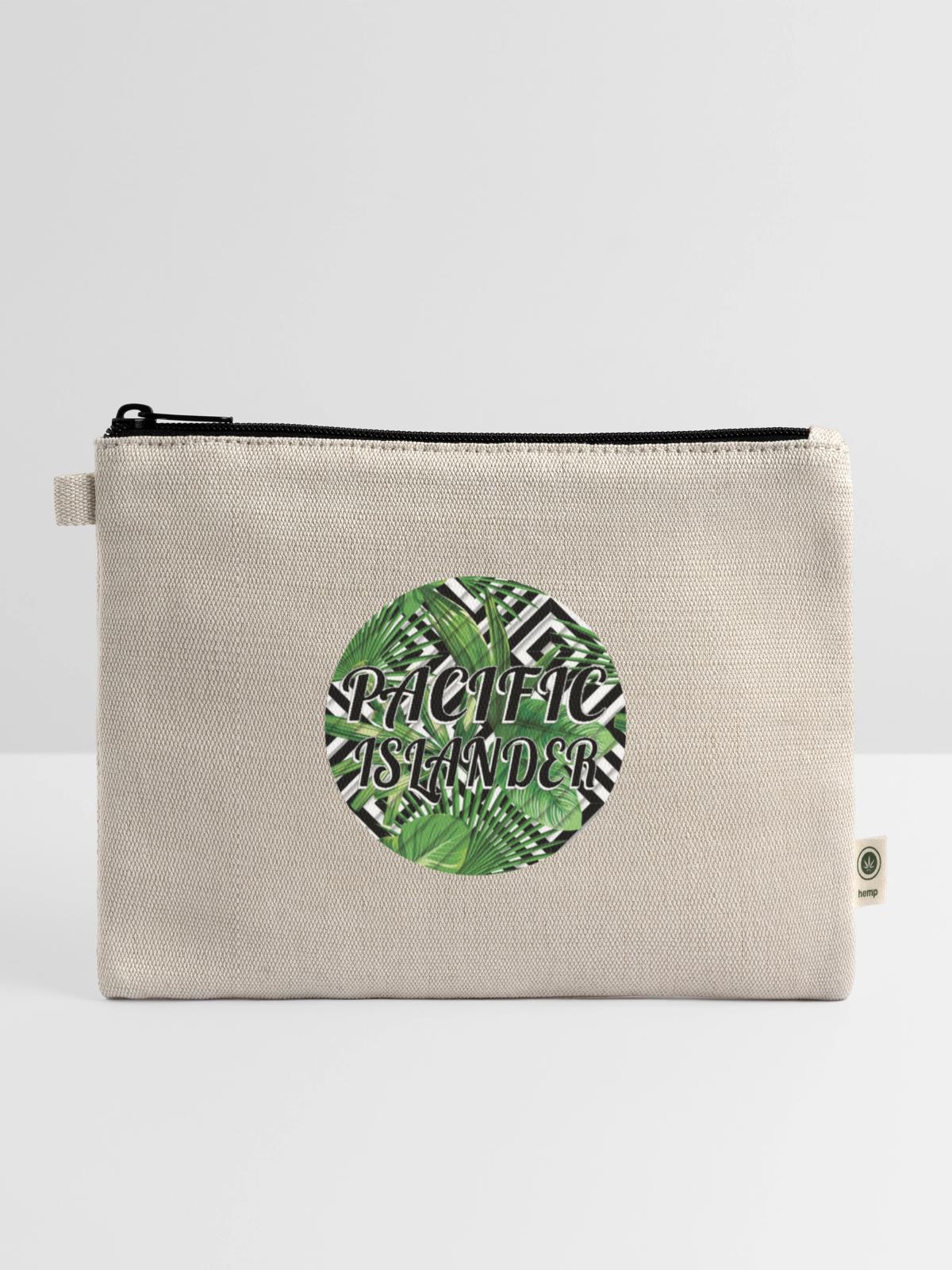 Pacific Islander - Hemp Carry All Pouch - natural - Front