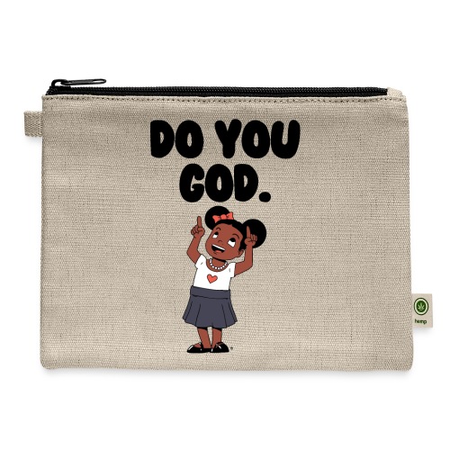 Do You God. (Female) - Hemp Carry All Pouch