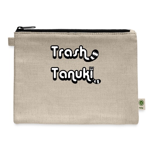 Trash Tanuki - Hemp Carry All Pouch