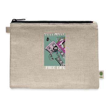 free life - Hemp Carry All Pouch - natural - Front