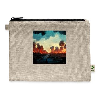 No war! - Hemp Carry All Pouch - natural - Front