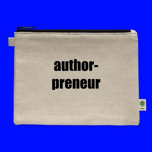 Author-preneur - Hemp Carry All Pouch