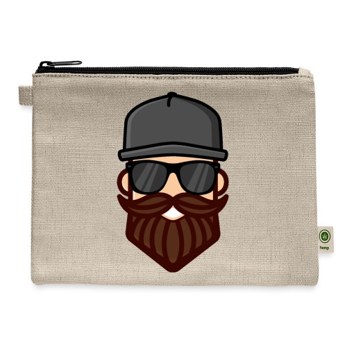 VintageBeef Main Channel Logo - Hemp Carry All Pouch