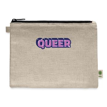 queer - Hemp Carry All Pouch - natural - Front