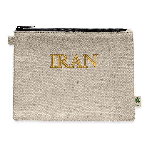 Iran 6 - Hemp Carry All Pouch