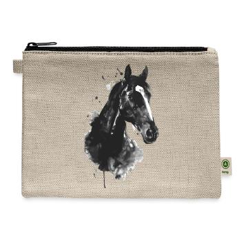 Horse - Hemp Carry All Pouch - natural - Front