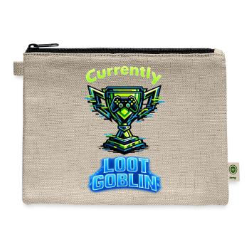 Loot Goblin Neon Trophy - Hemp Carry All Pouch - natural - Front