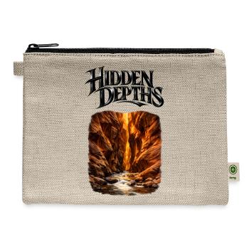 Hidden Depths Canyon Glow - Hemp Carry All Pouch - natural - Front