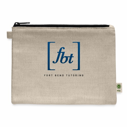 Fort Bend Tutoring Logo [fbt] - Hemp Carry All Pouch