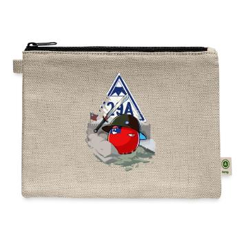The 1937 Marco Polo Bridge Incident - Hemp Carry All Pouch - natural - Front