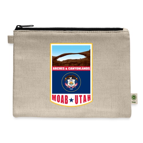 Utah - Moab, Arches & Canyonlands - Hemp Carry All Pouch