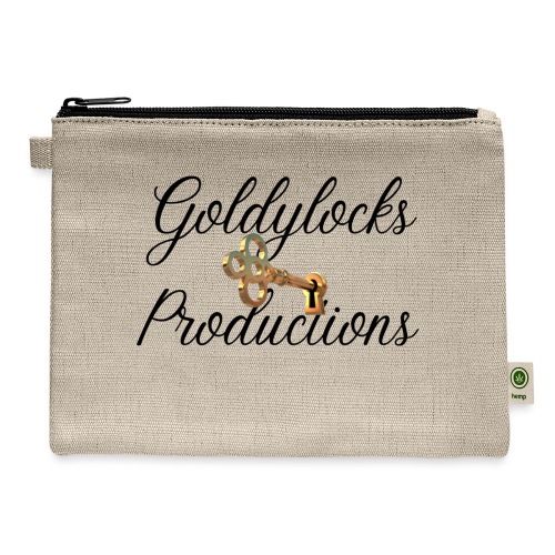 Goldylocks Productions Logo - Hemp Carry All Pouch