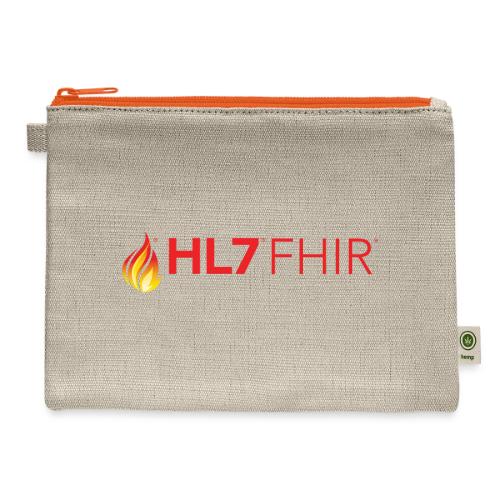 HL7 FHIR Logo - Hemp Carry All Pouch