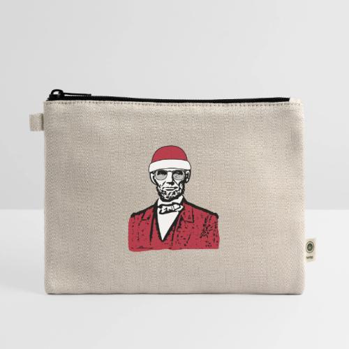 Hip Abraham Lincoln - Hemp Carry All Pouch