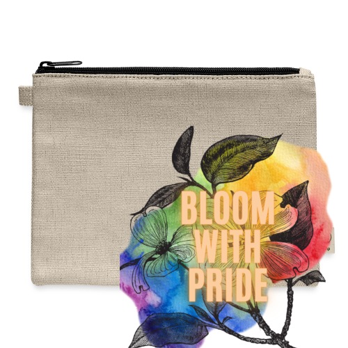 Bloom With Pride - Hemp Carry All Pouch