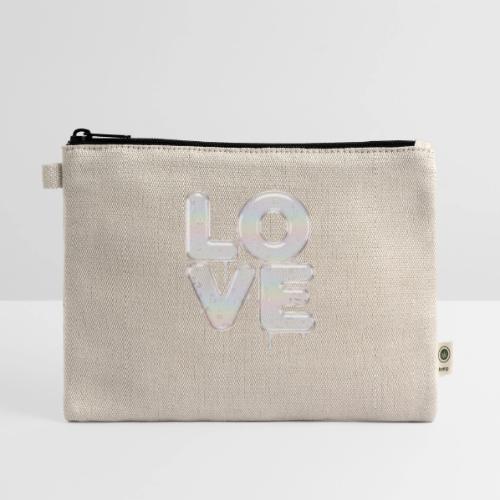 Love - Hemp Carry All Pouch