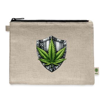 Medical Grade  - Hemp Carry All Pouch - natural - Front