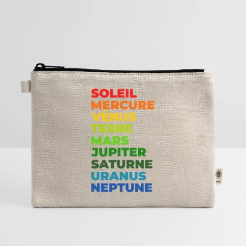Solar System in Color - Hemp Carry All Pouch