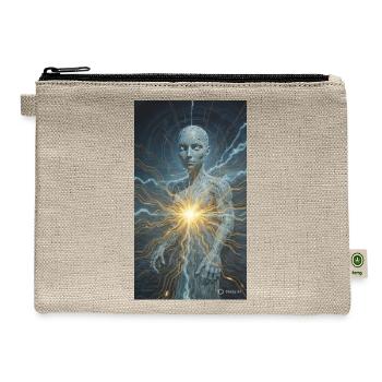 Neural Core Avatar - Hemp Carry All Pouch - natural - Front