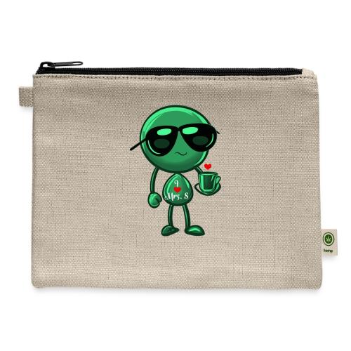 Smoon_I love Mrs S Green - Hemp Carry All Pouch