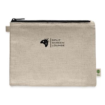 Split Screen Concepts - Hemp Carry All Pouch - natural - Front