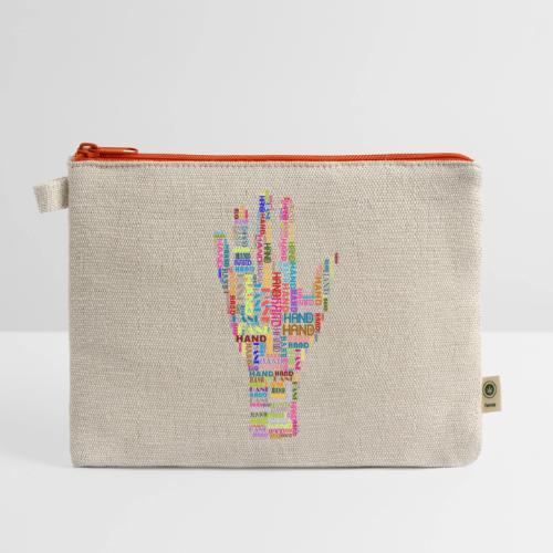 The Hand - Hemp Carry All Pouch