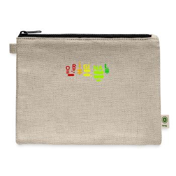 original - Hemp Carry All Pouch - natural - Front