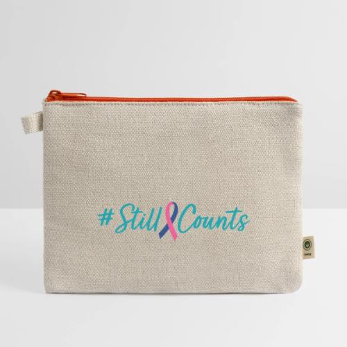Your Baby #StillCounts (Customizable!) - Hemp Carry All Pouch